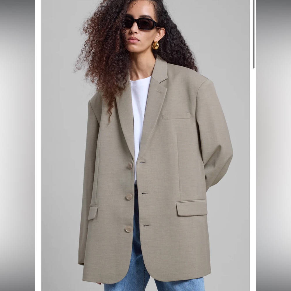 The Frankie Shop Gelso Blazer - Taupe